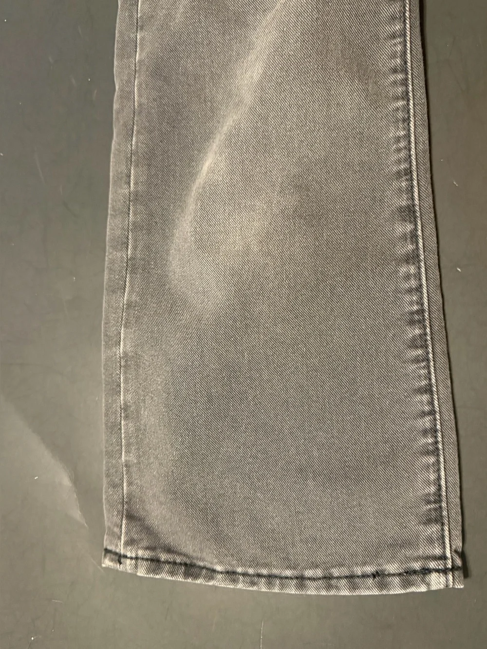 Old Navy Baggy Wide Leg Black High Rise Size 7 Girls Jeans